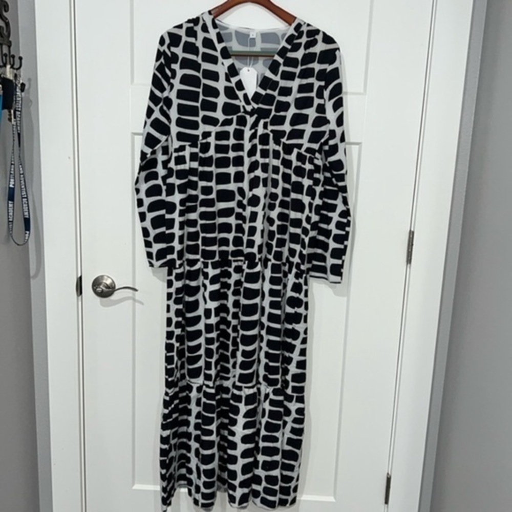 NWT Made with Love Maxi Dress Sz L